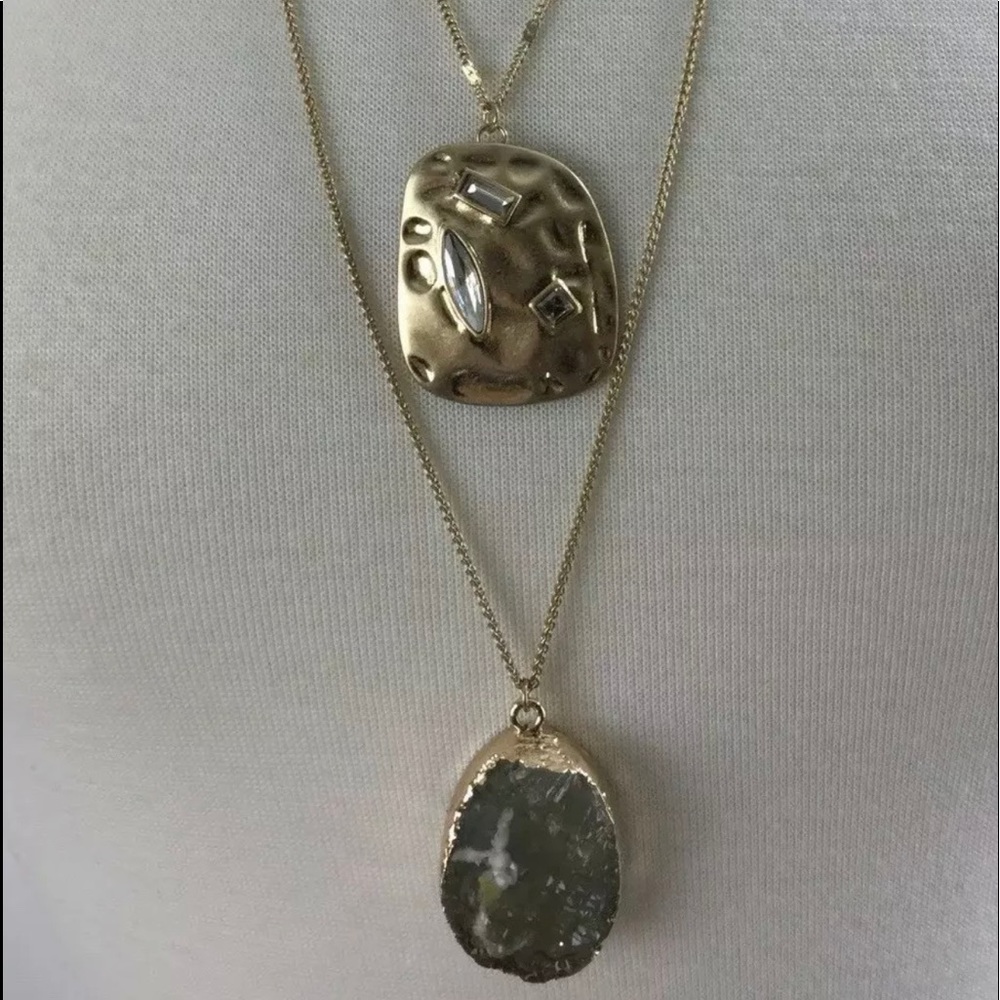 Lane Bryant double layer necklace
